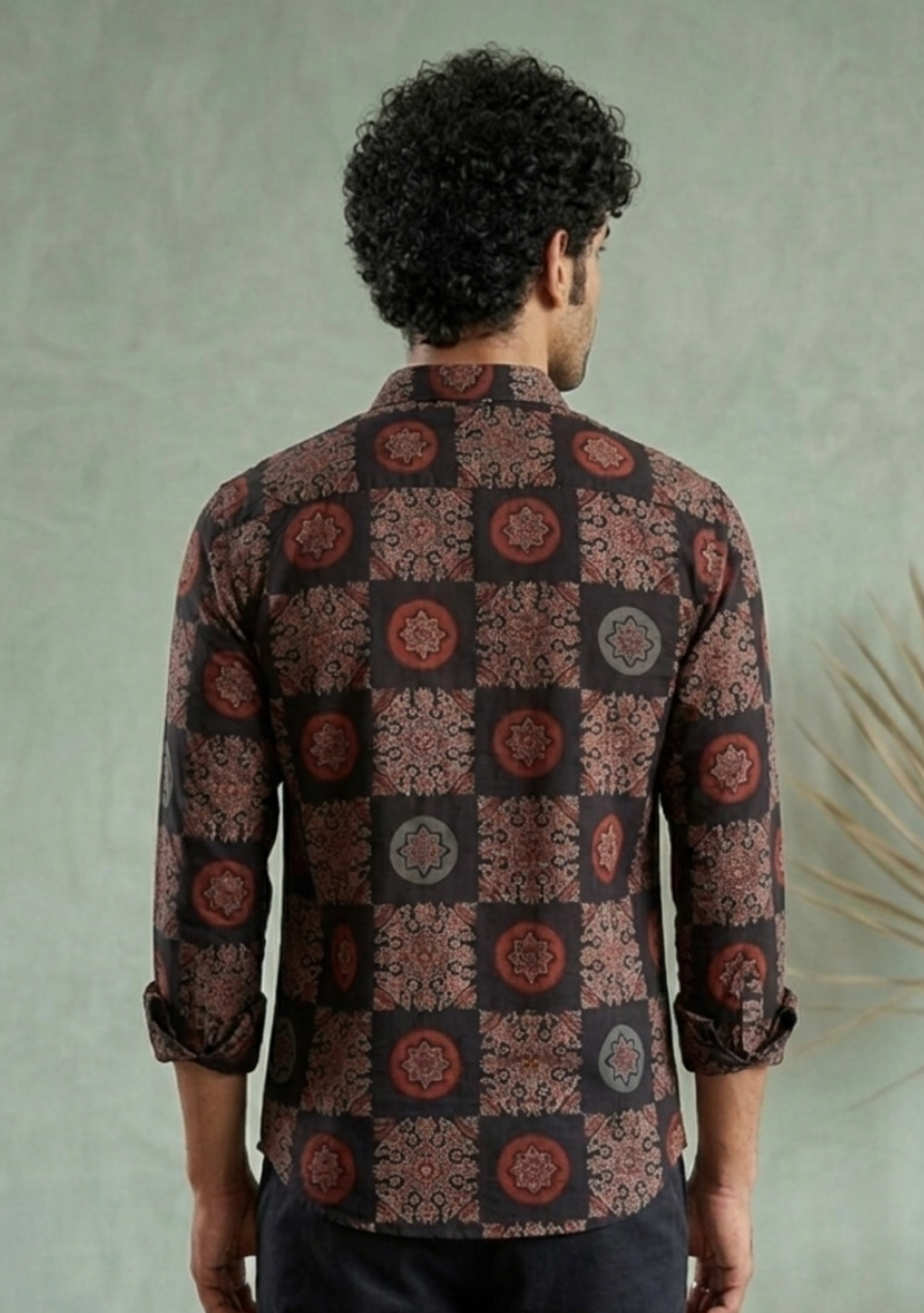 Rajasthani Block Print Cotton Short Kurta