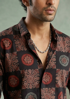 Rajasthani Block Print Cotton Short Kurta