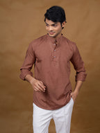 Light Brown Short Kurta