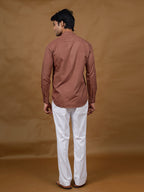 Light Brown Short Kurta