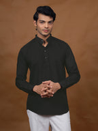 Black Short Kurta