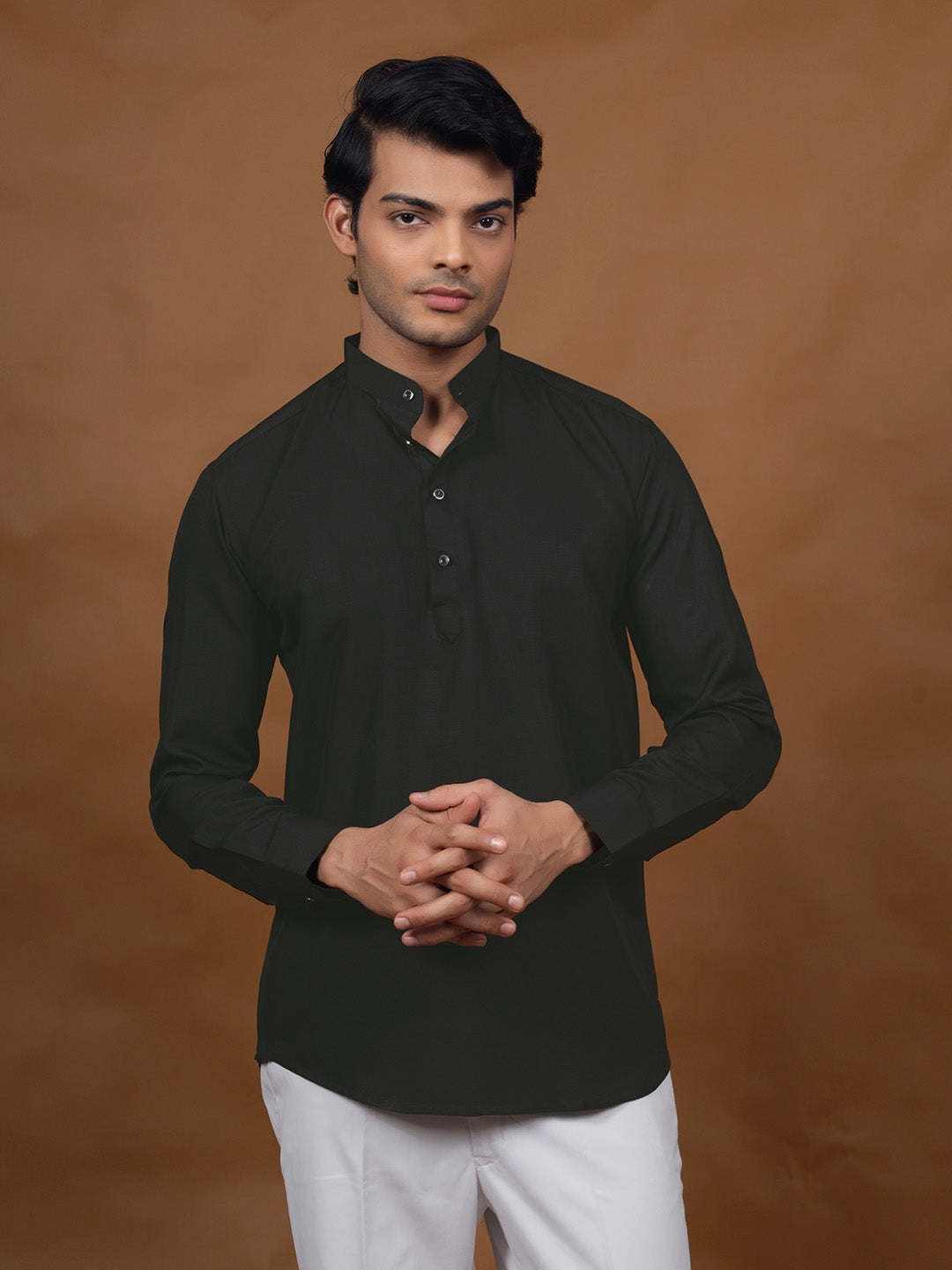 Black Short Kurta
