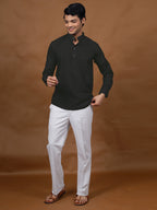 Black Short Kurta