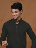 Black Short Kurta