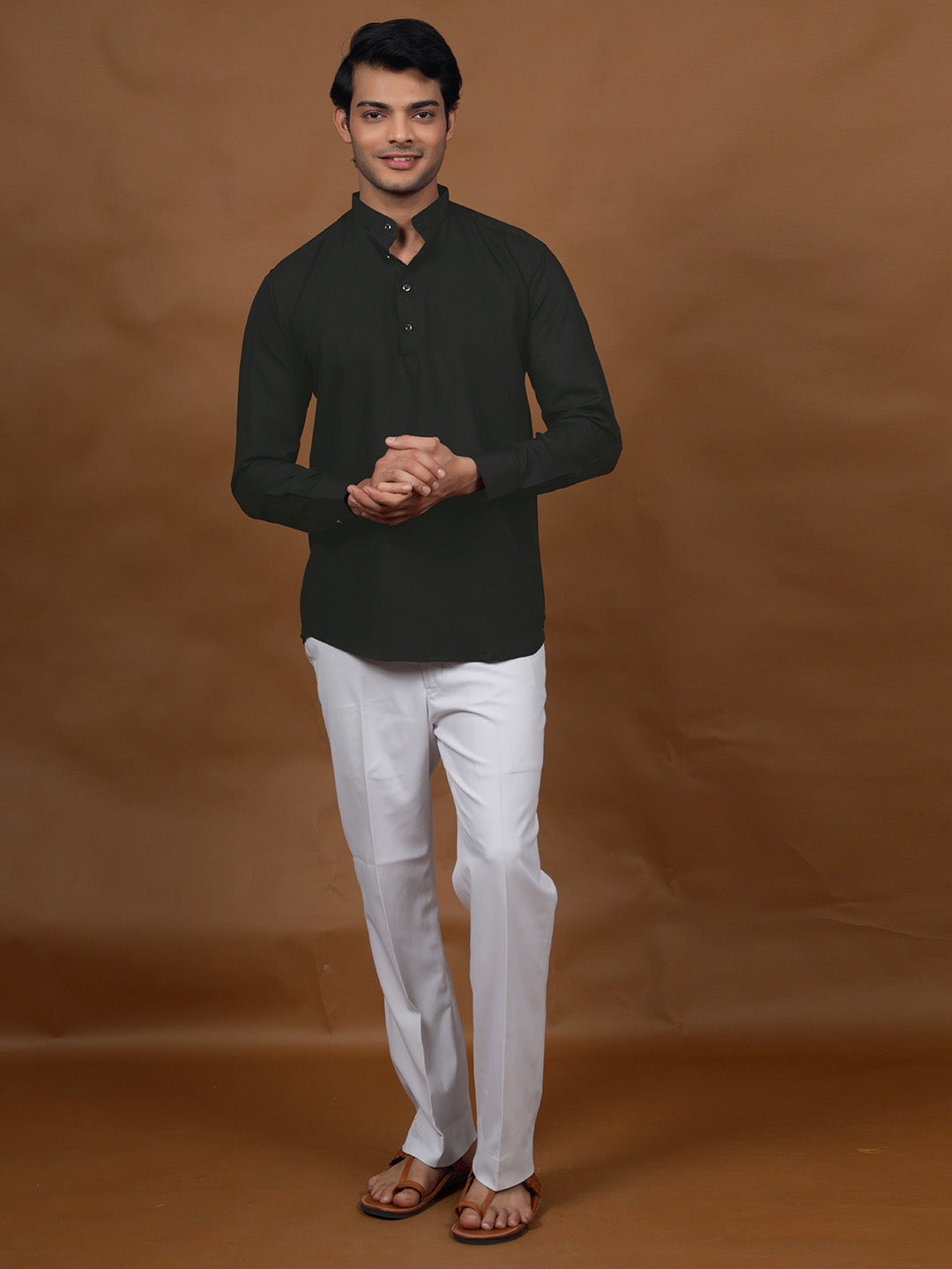 Black Short Kurta