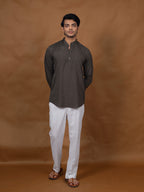 Grey Short Kurta