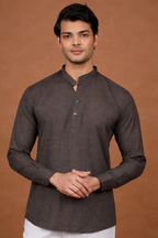 Grey Short Kurta