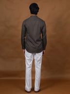Grey Short Kurta