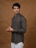 Grey Short Kurta