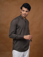 Grey Short Kurta