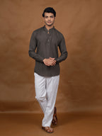 Grey Short Kurta