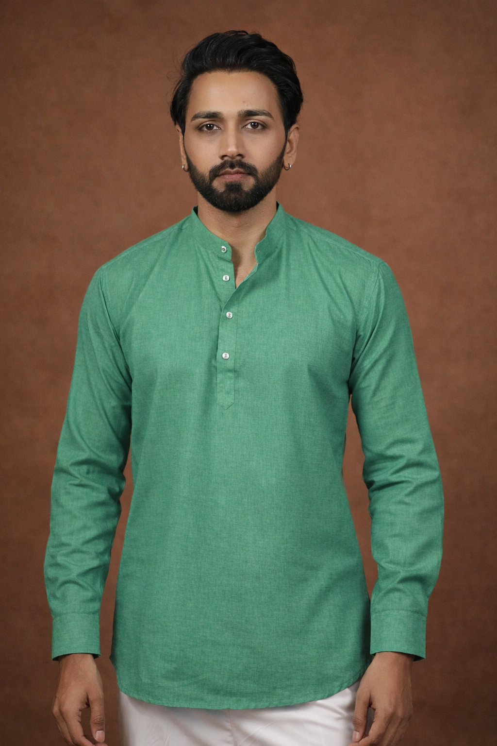 Mint Green Short Kurta
