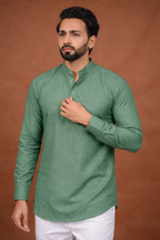Mint Green Short Kurta