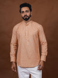 Coffee Brown Short Kurta
