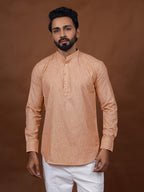 Coffee Brown Short Kurta
