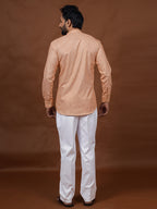 Coffee Brown Short Kurta