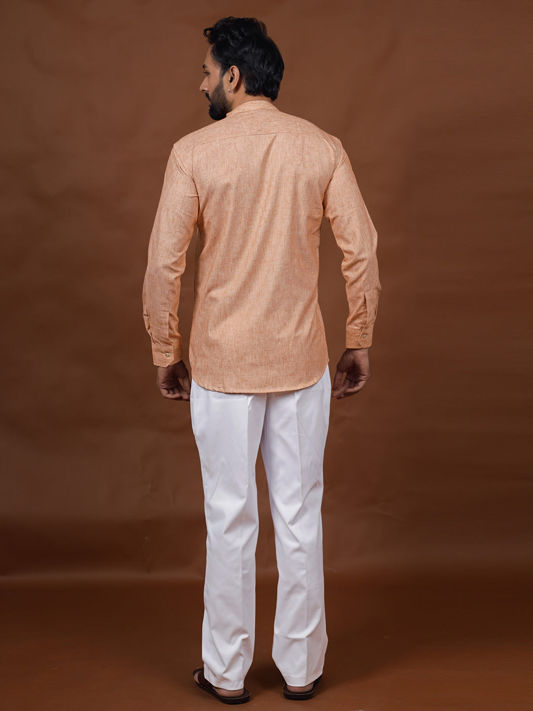 Coffee Brown Short Kurta