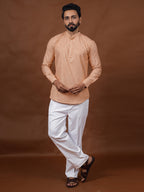 Coffee Brown Short Kurta